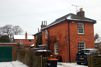 The former Exeter Arms Christmas Eve 2010